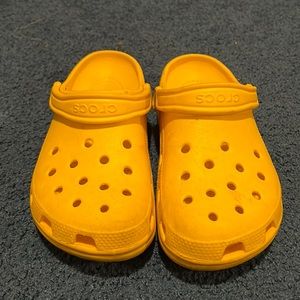 Yellow Crocs